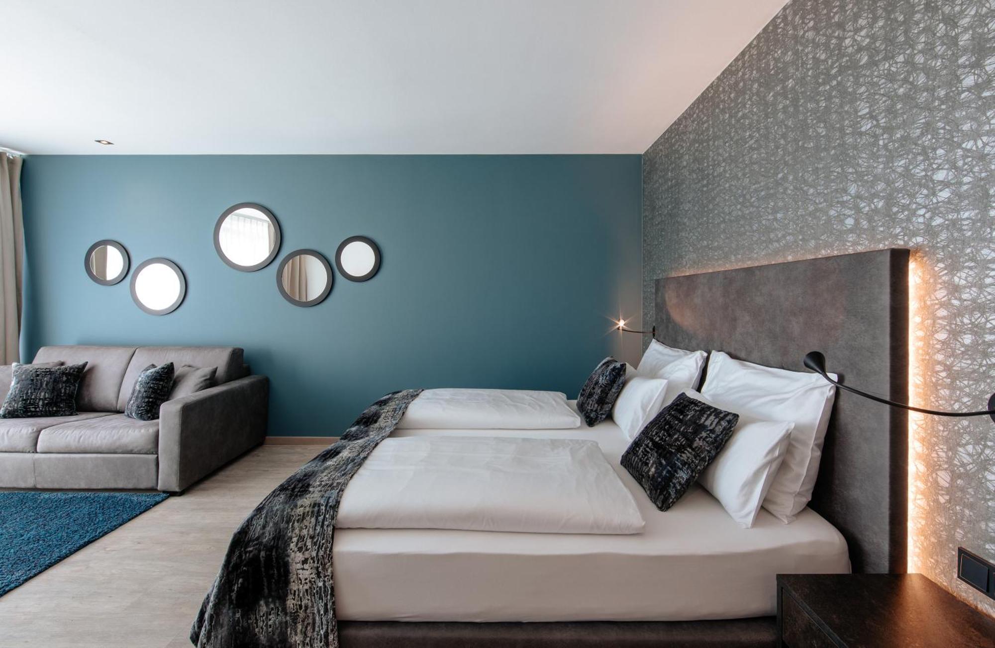 La Vista Panoramic Hideaway (Adults Only) Bed and Breakfast Tirolo Rum bild