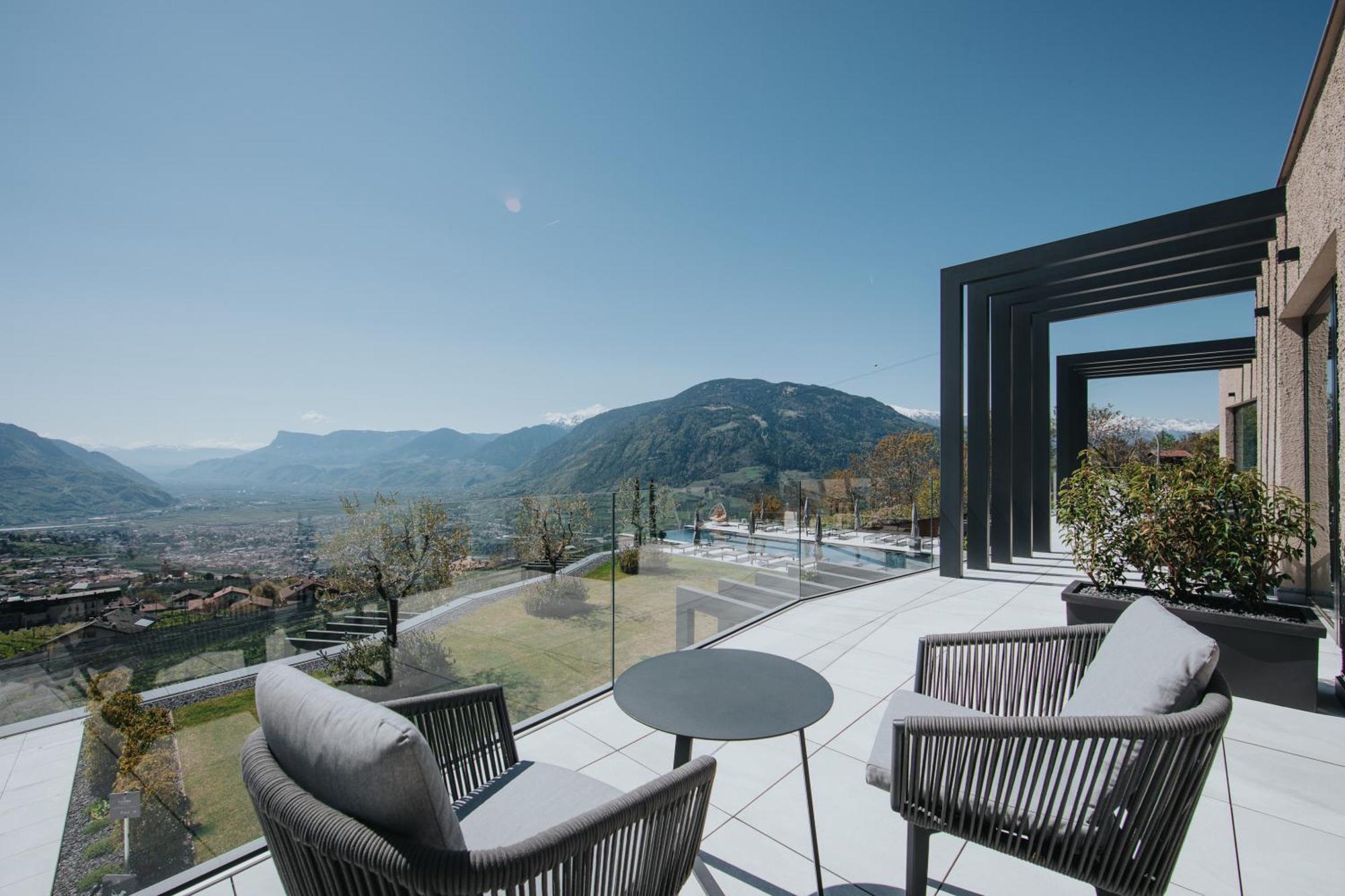 La Vista Panoramic Hideaway (Adults Only) Bed and Breakfast Tirolo Rum bild